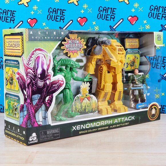 Lanard Alien Collection Xenomorph Attack Space Colony Defense 2019 Battle Set - Picture 2 of 12